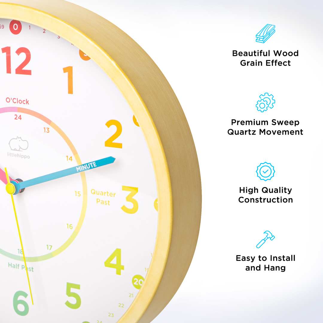 Neo Time. Click TimeTots Neo Learning Time Clock – LittleHippo